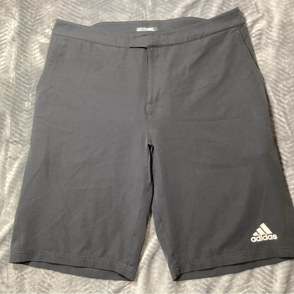 Mens Adidas Climacool Andy Murray Barricade Tennis Shorts Gray 40